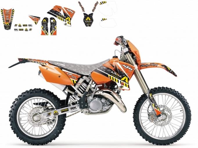 Kit déco KTM SX / SXF / EXC ( 01 à 04 )
